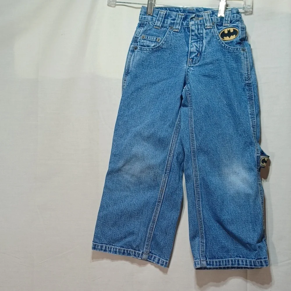 Children's Batman Jeans Warner Bros. Studio Store Size 4 1999 - Picture 4 of 9